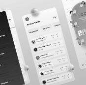 Image of mobile app user interface design for iOS and Android platforms