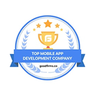 Goodfirm Top App Development Company Award