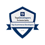 TopDevelopers Top Ecommerce Developers Award